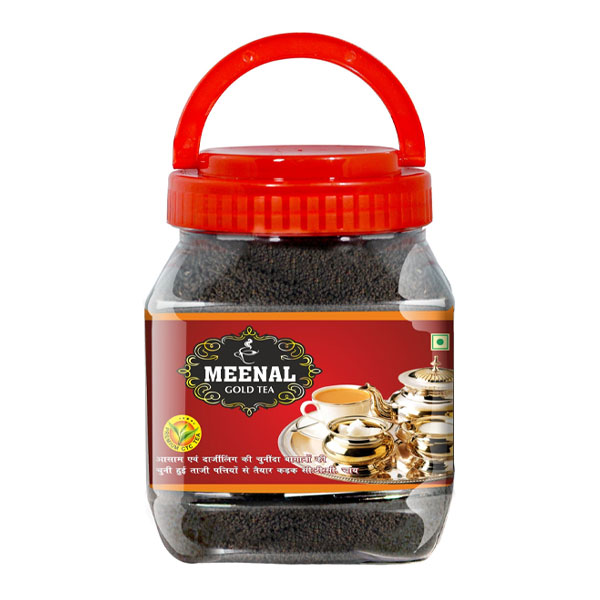 Meenal Gold Tea Jars